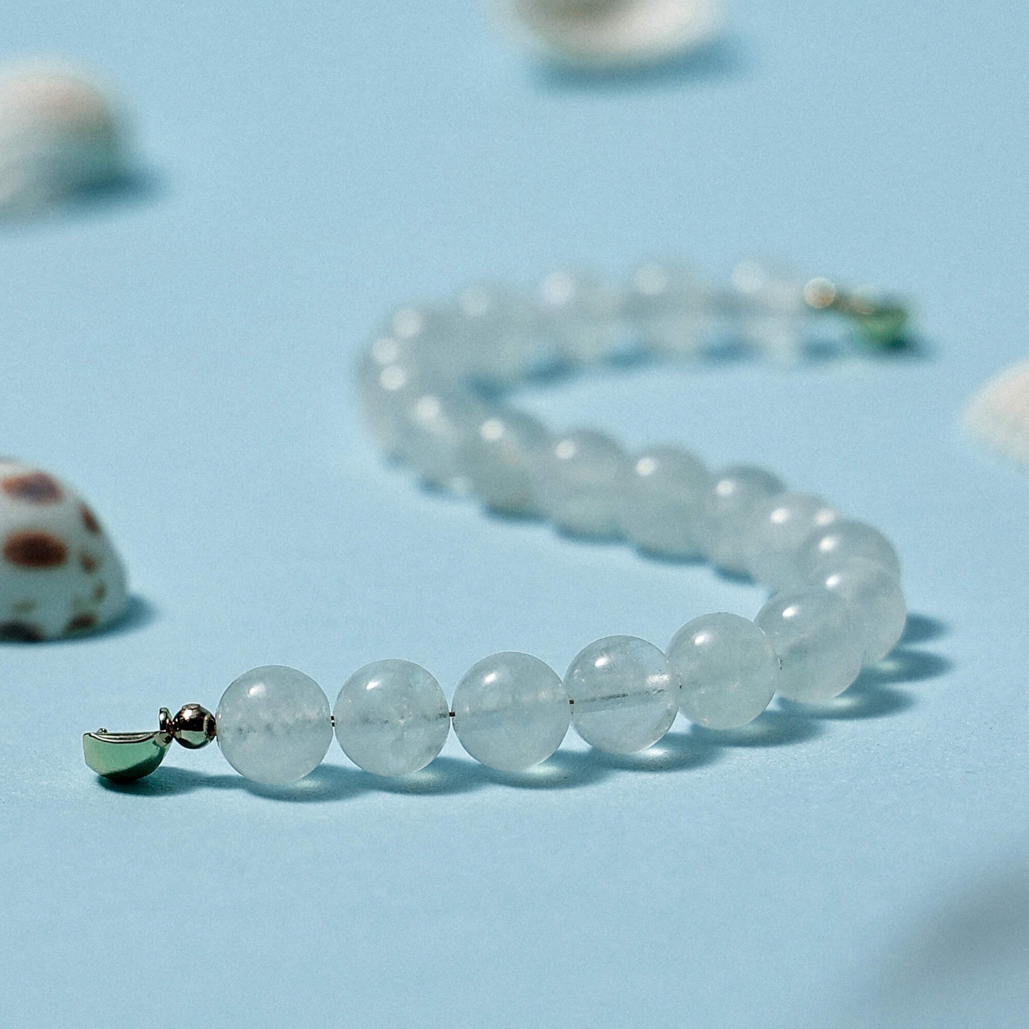 Magnetic Clasp Moonstone Bracelet