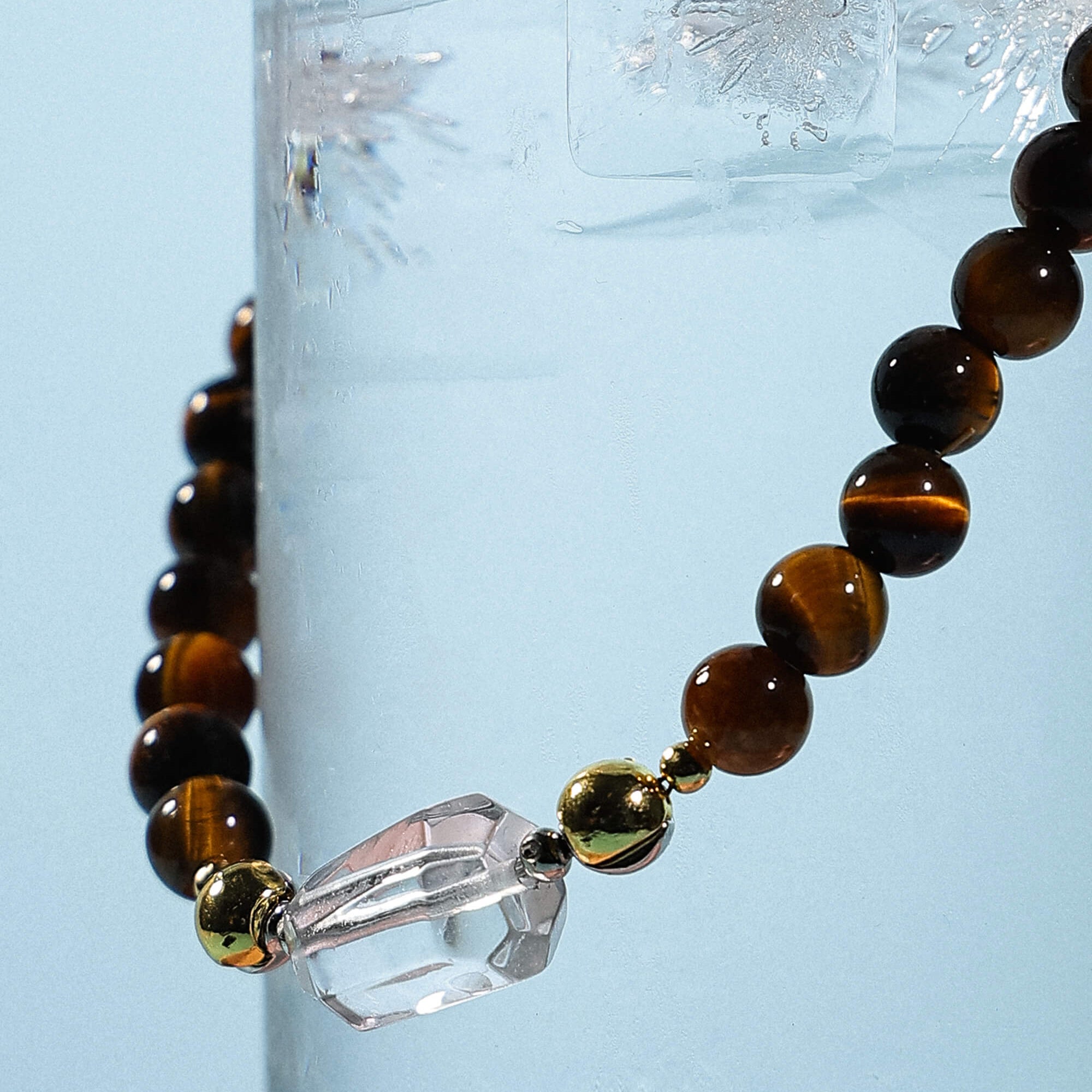 Magnetic Clear Quartz Symbol Piece