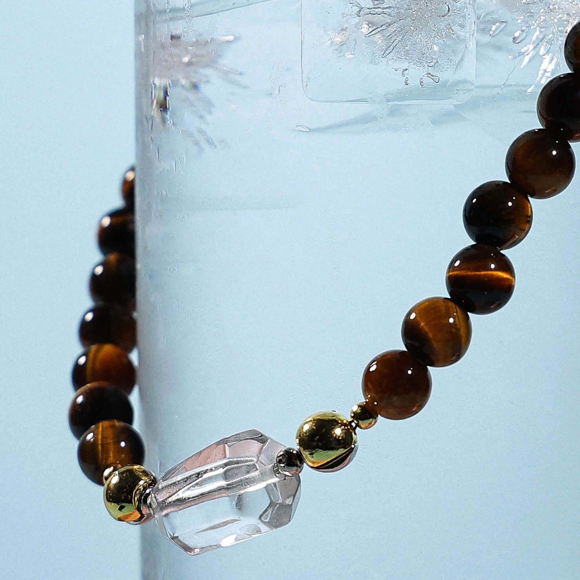 Magnetic Clasp Tiger's Eye Necklace