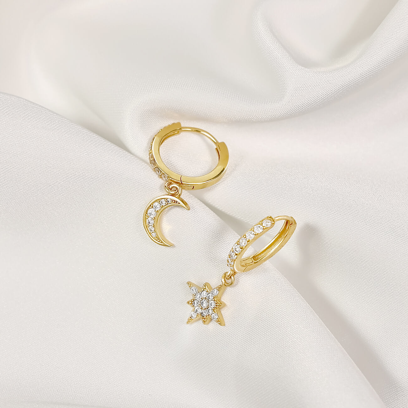 Echo of Celestial Clock Earrings