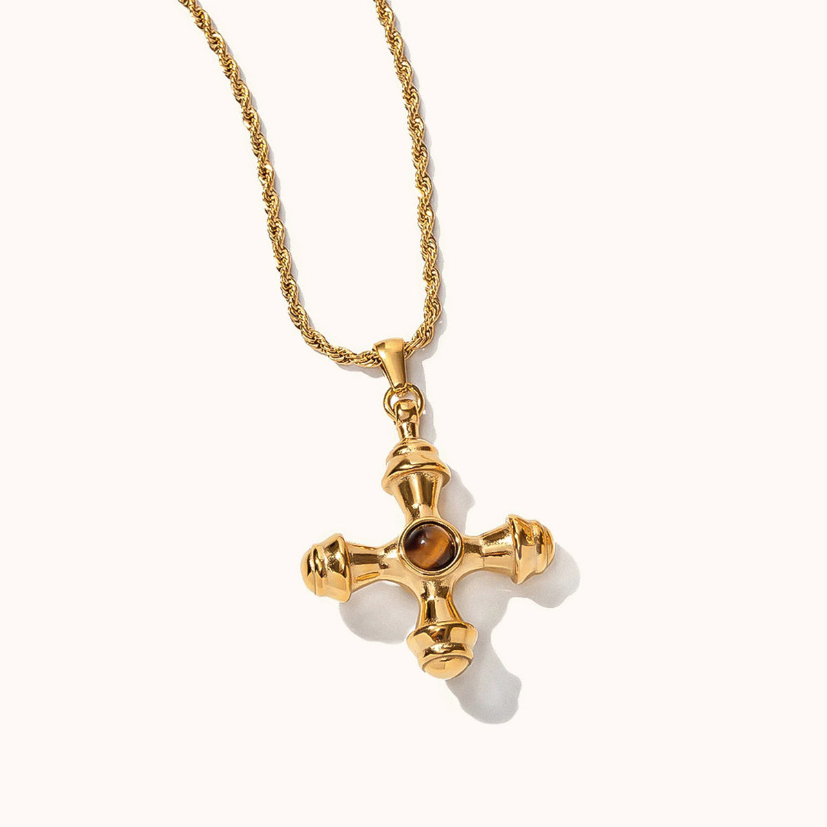 Golden Cross Necklace