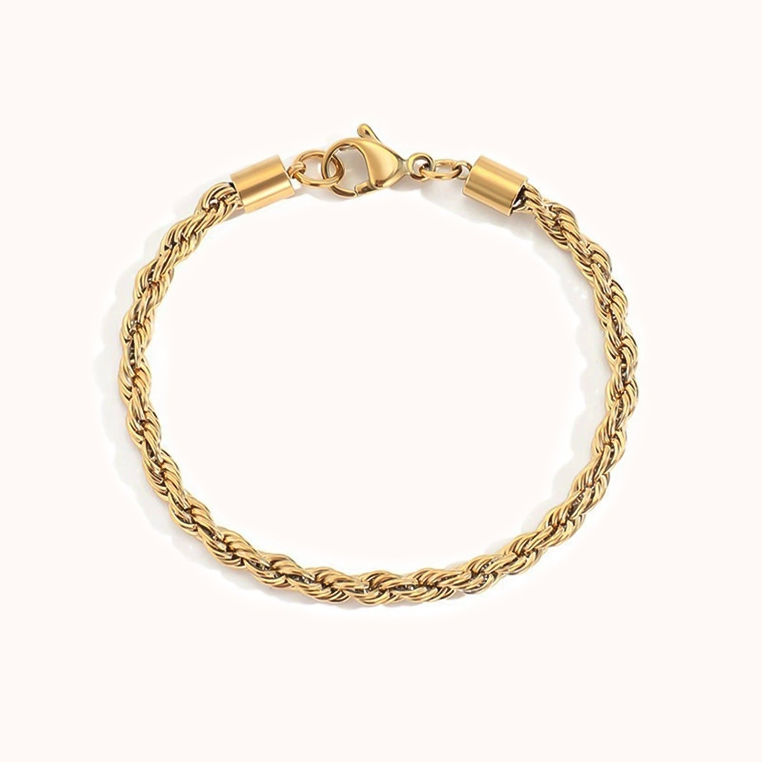 Golden Twist Bracelet