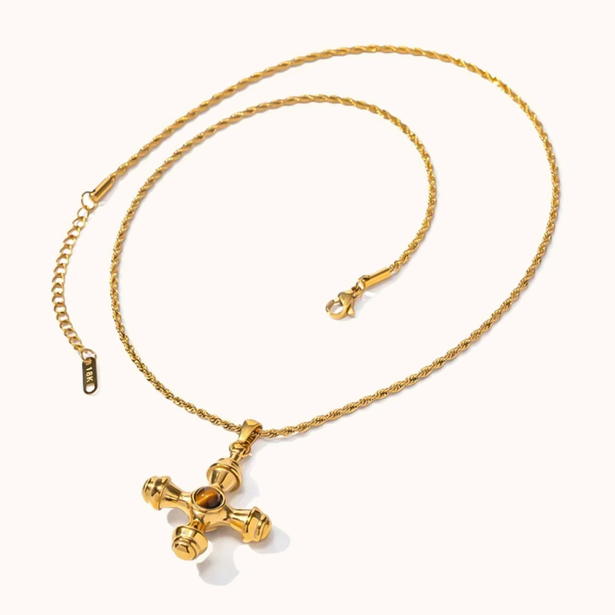 Golden Cross Necklace