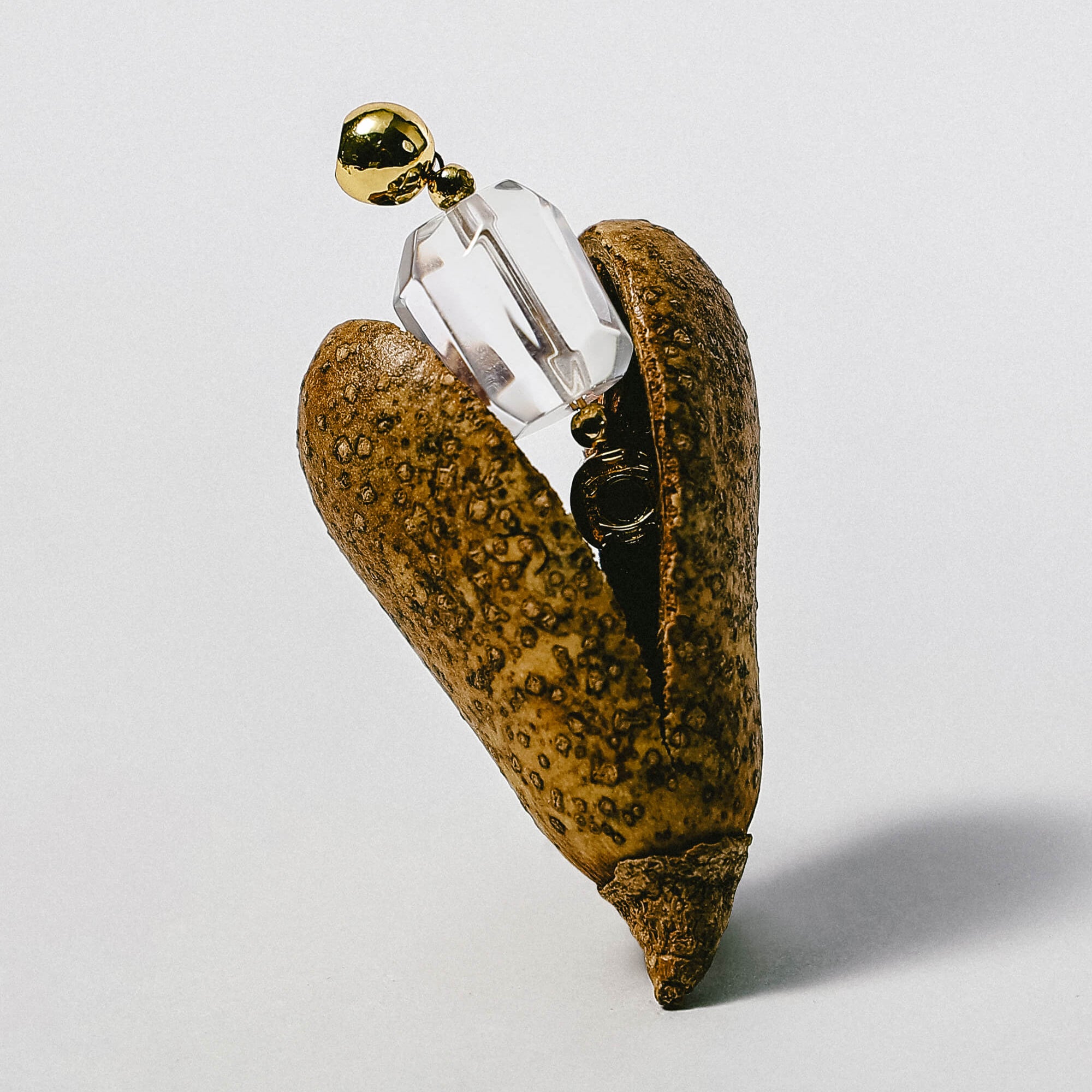 Magnetic Clear Quartz Symbol Piece