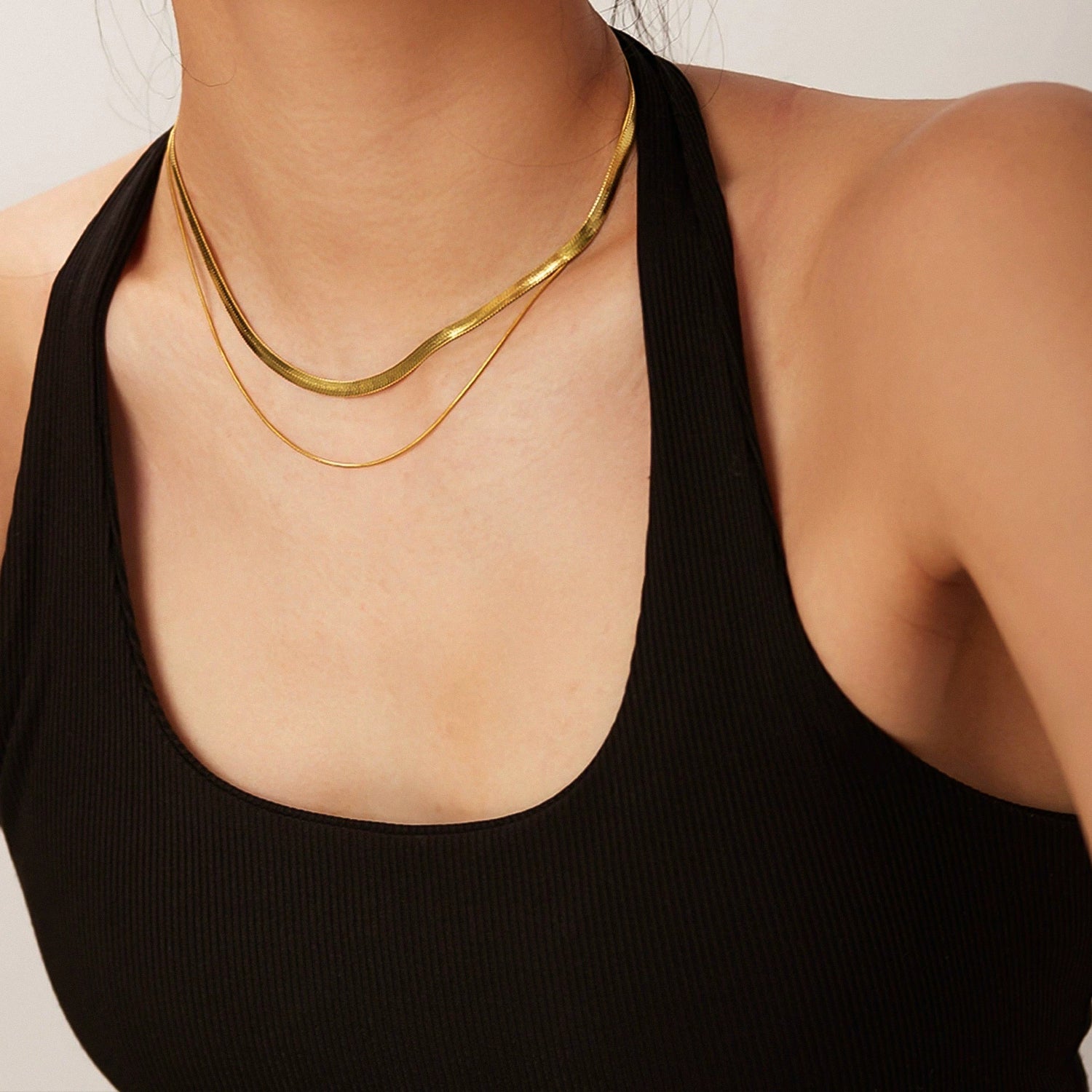 Golden Flow Classic Snake Chain
