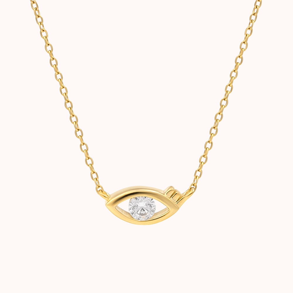 Golden Eye Necklace