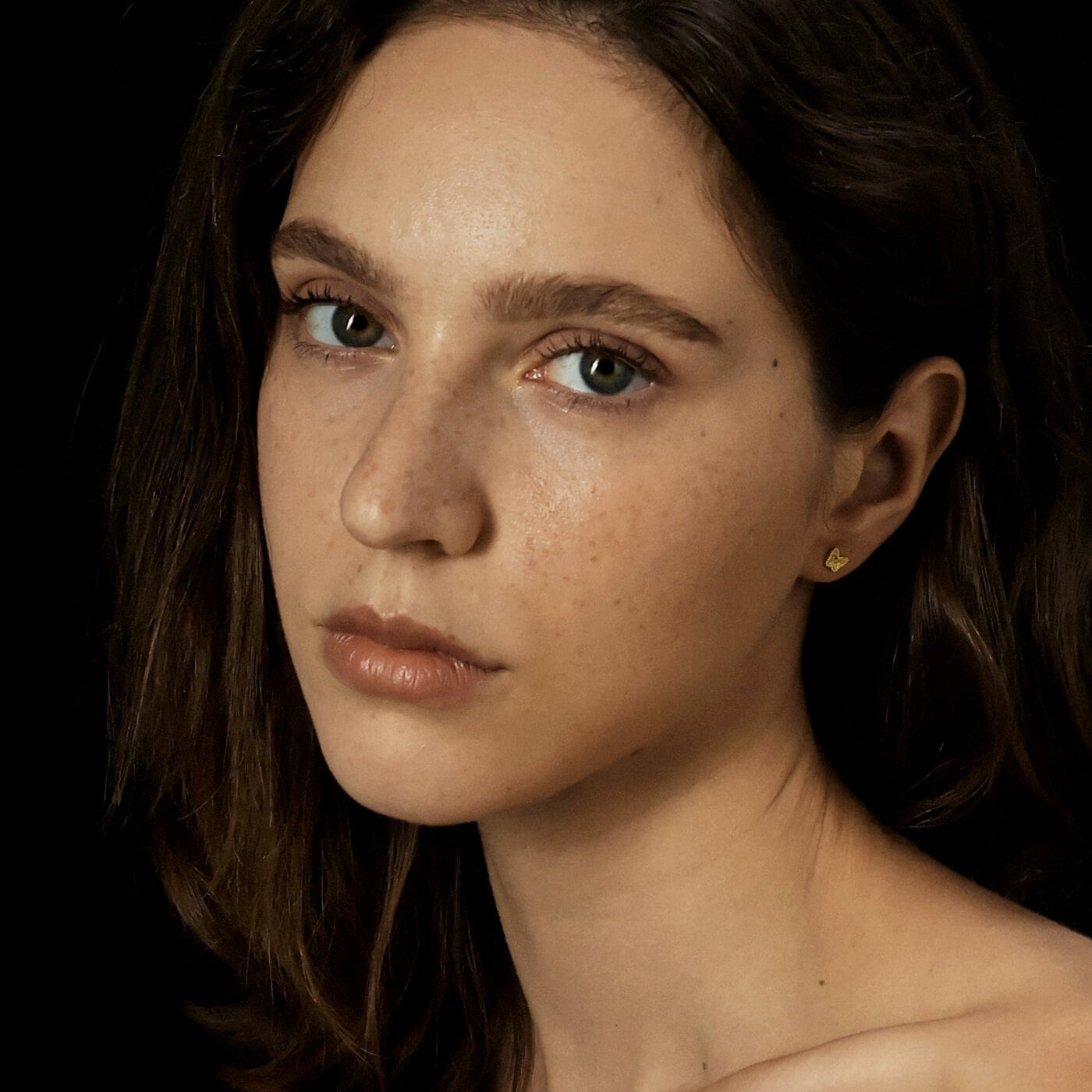 Textured Wings Studs