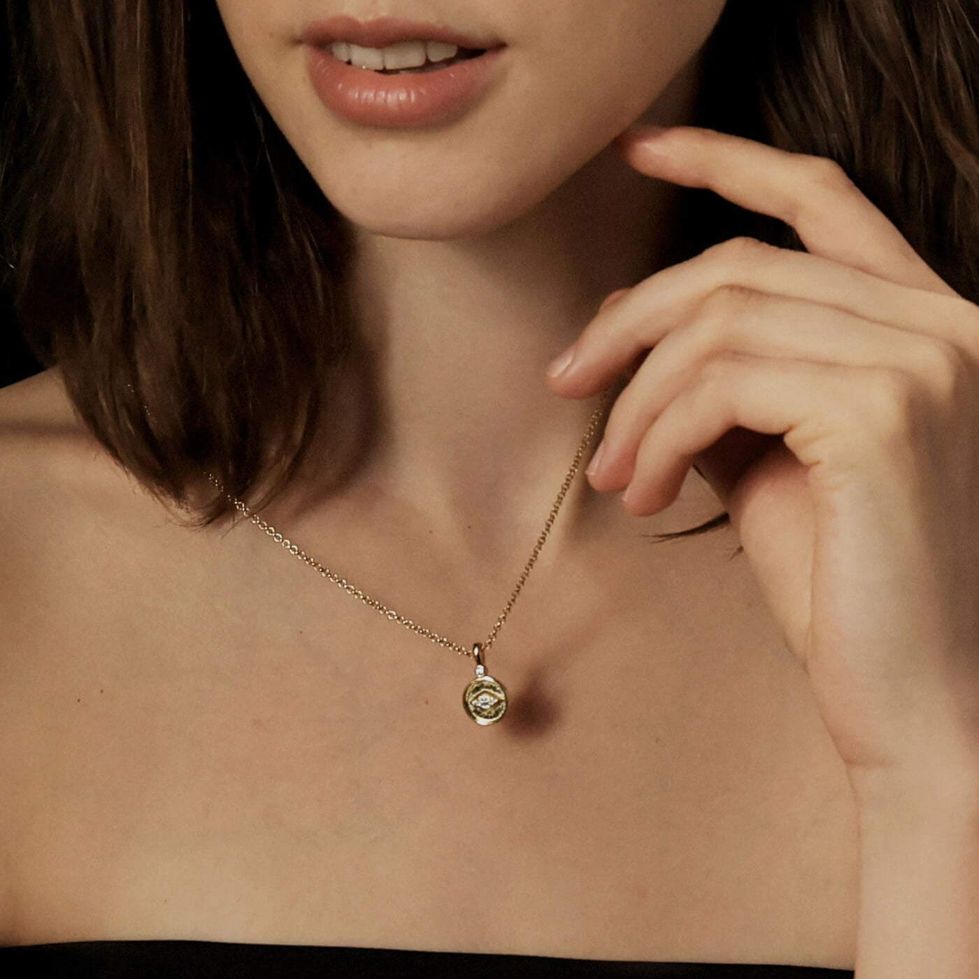 Mystery Eye Necklace