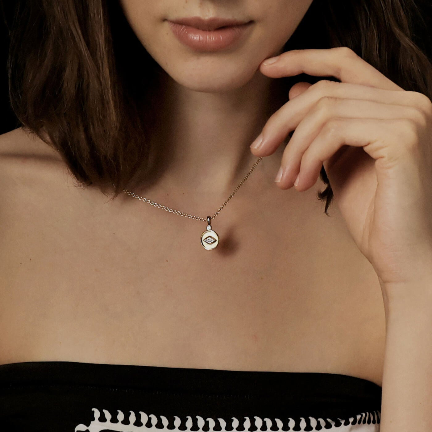 Mystery Eye Necklace