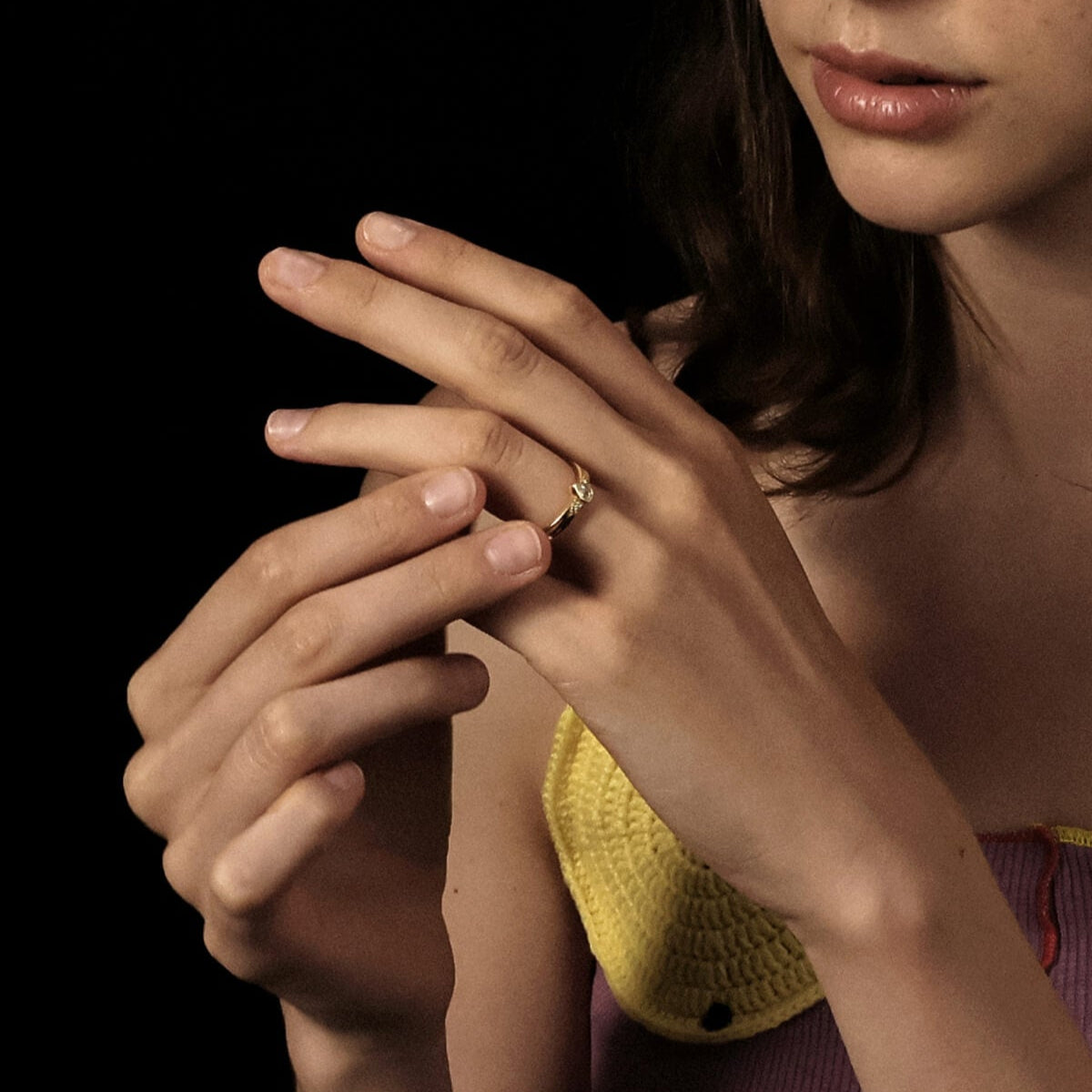 Droplet Elegance Ring