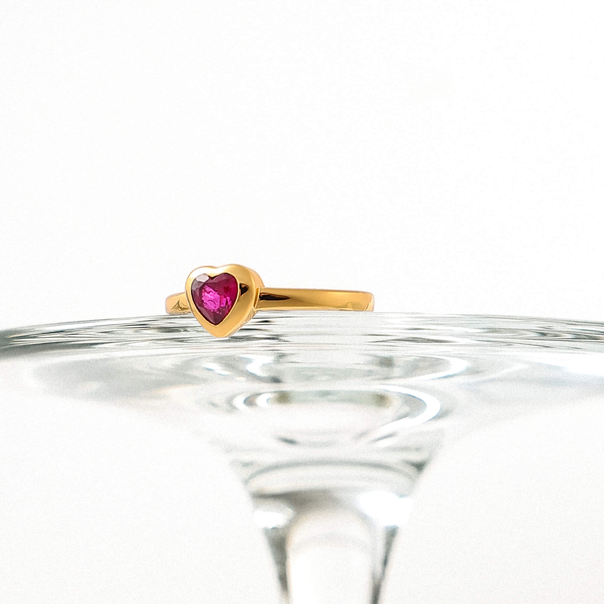 Crimson Heart Ring