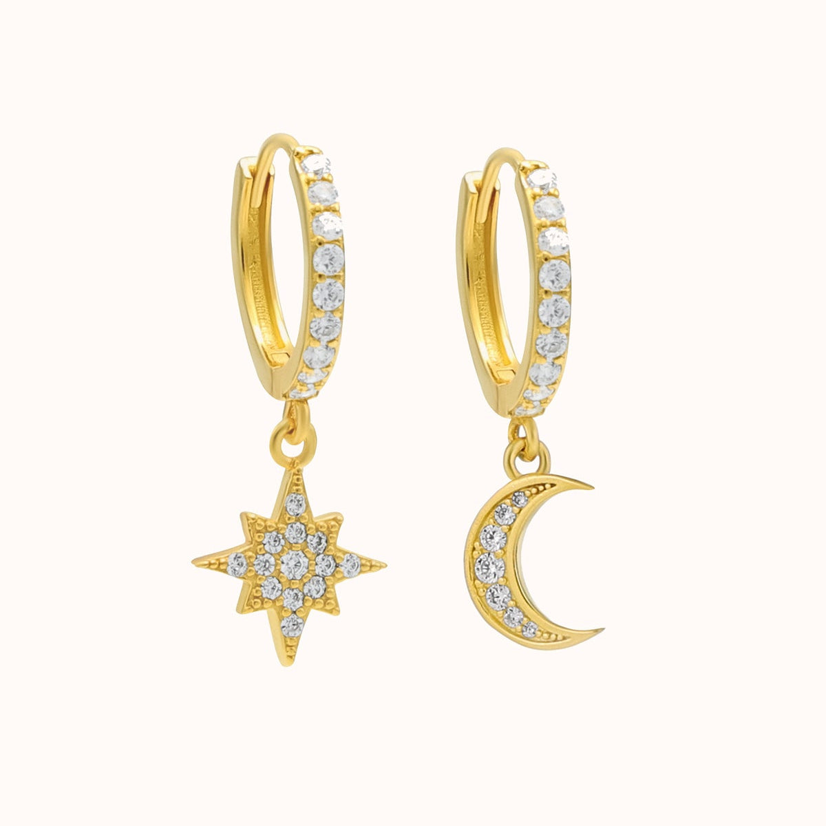 Echo of Celestial Clock Earrings