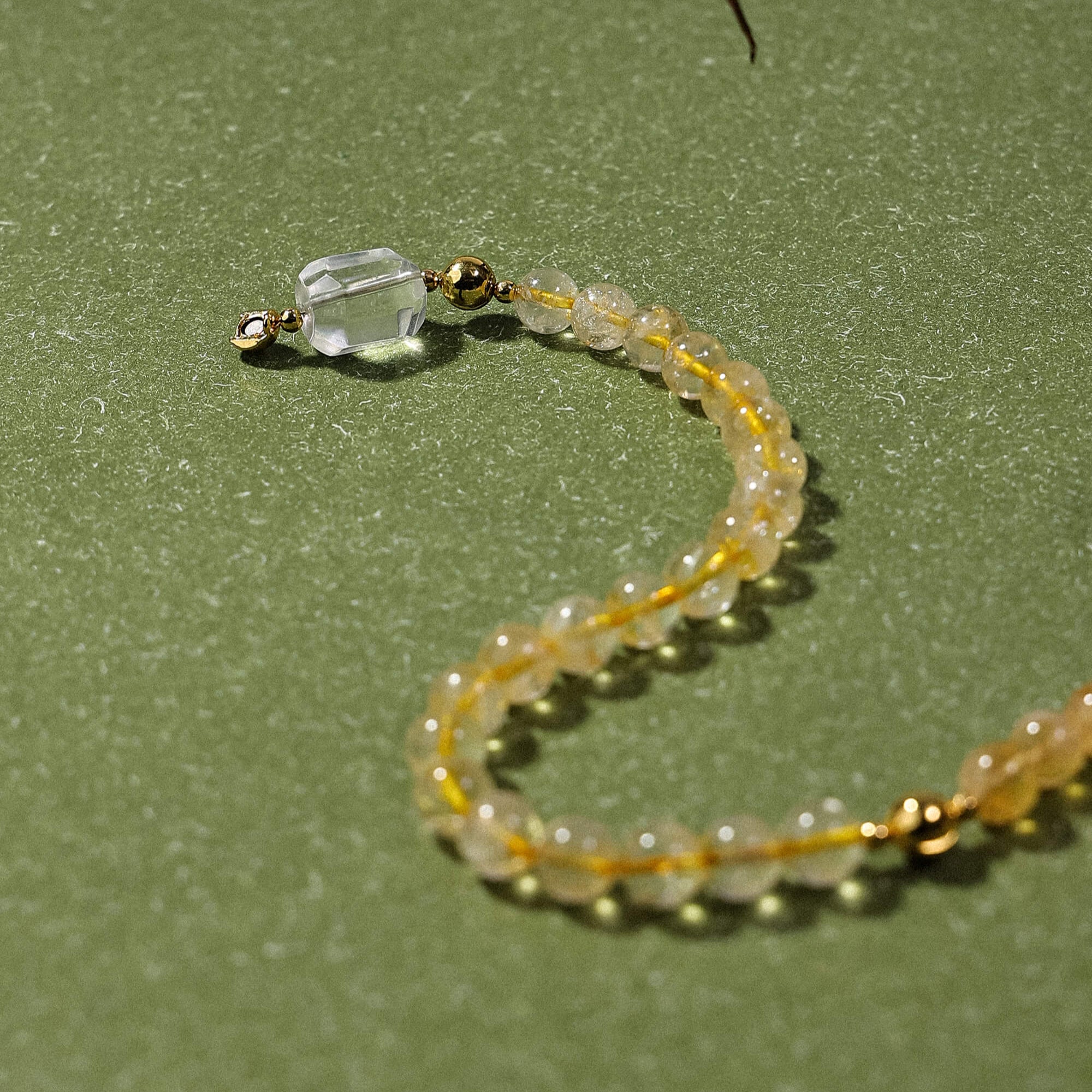 Magnetic Clear Quartz Symbol Piece