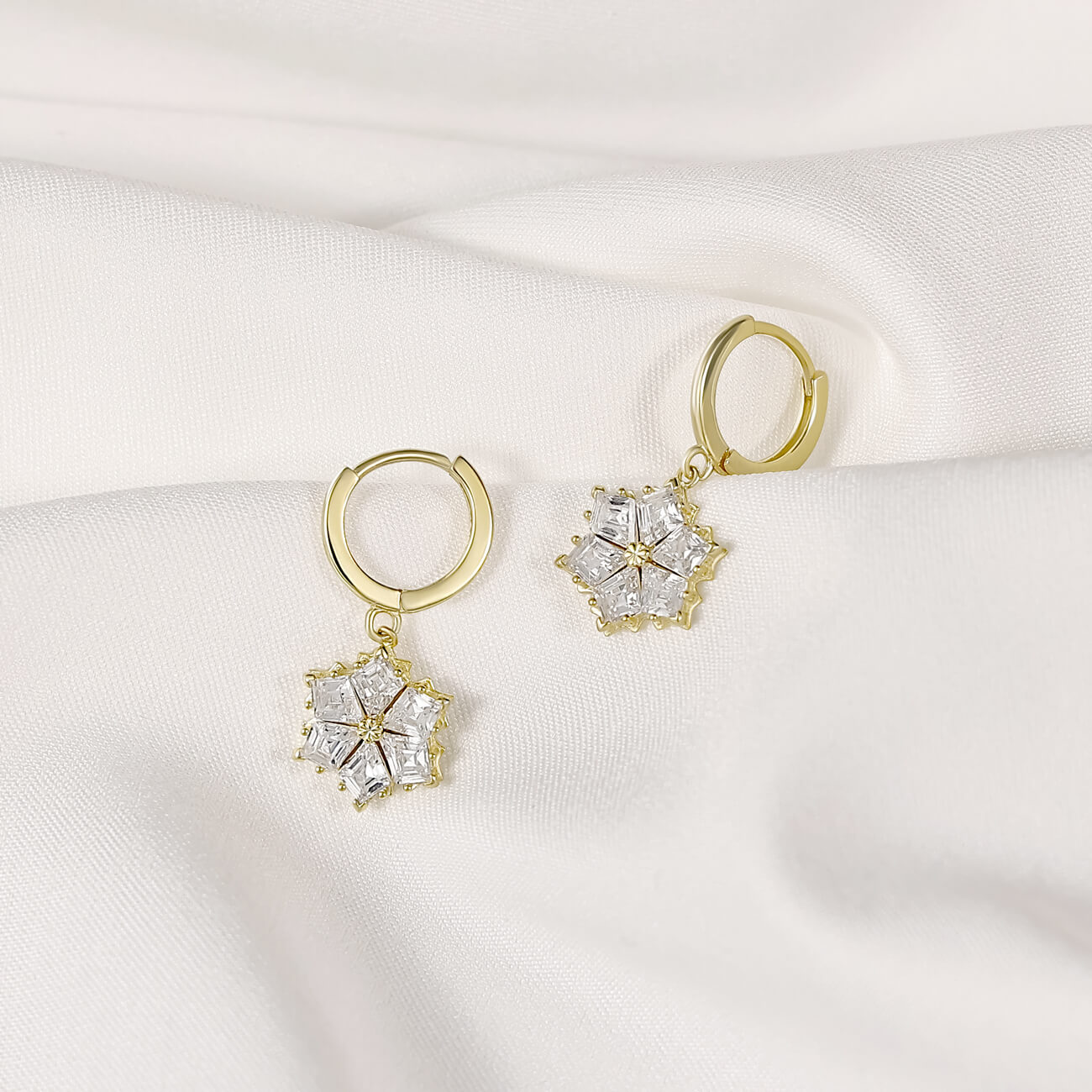 Echo of Starlit Glass Earrings