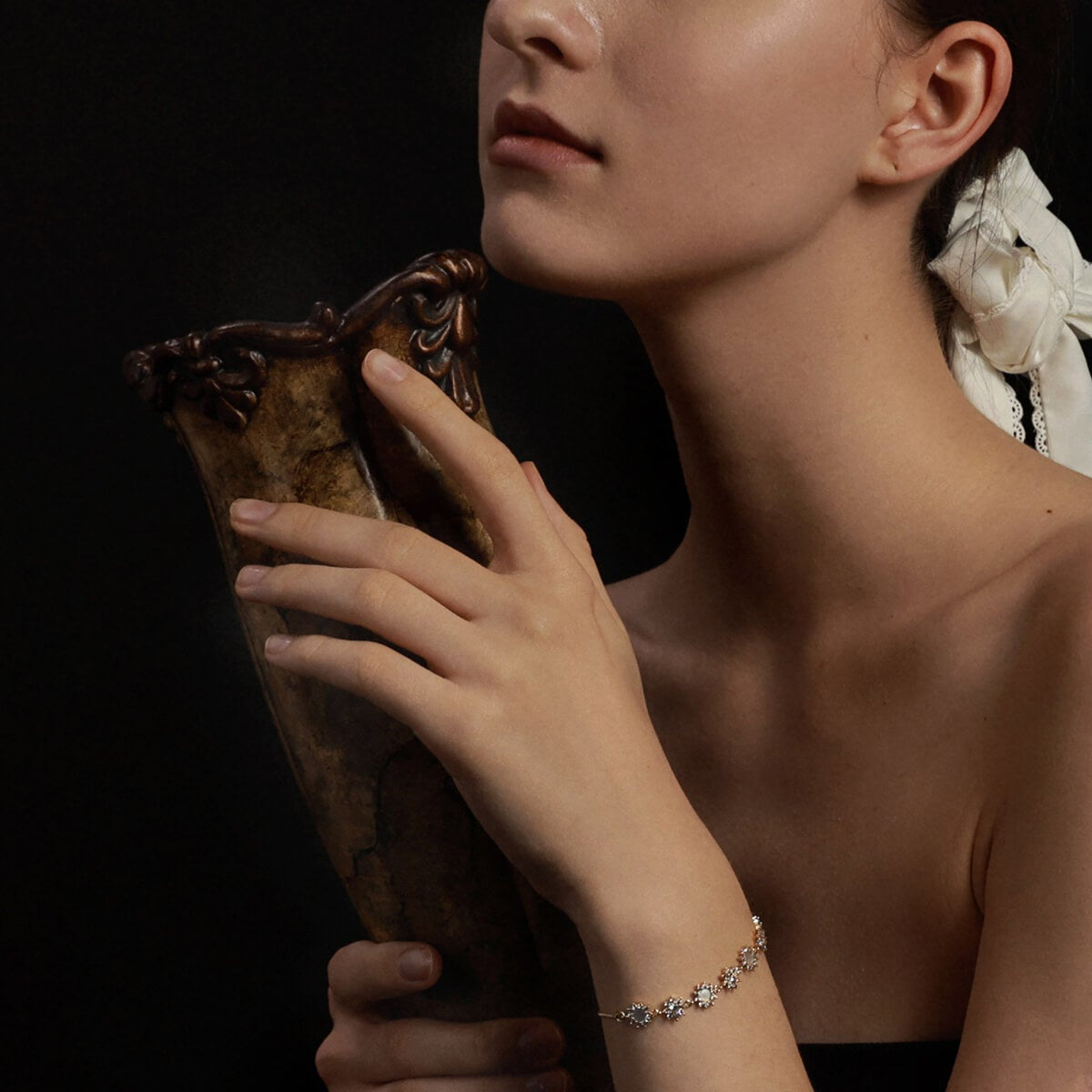 Echo of Raindrop Traces Bracelet