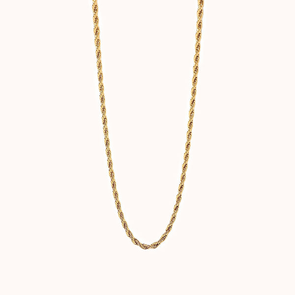 Golden Flow Rope Chain