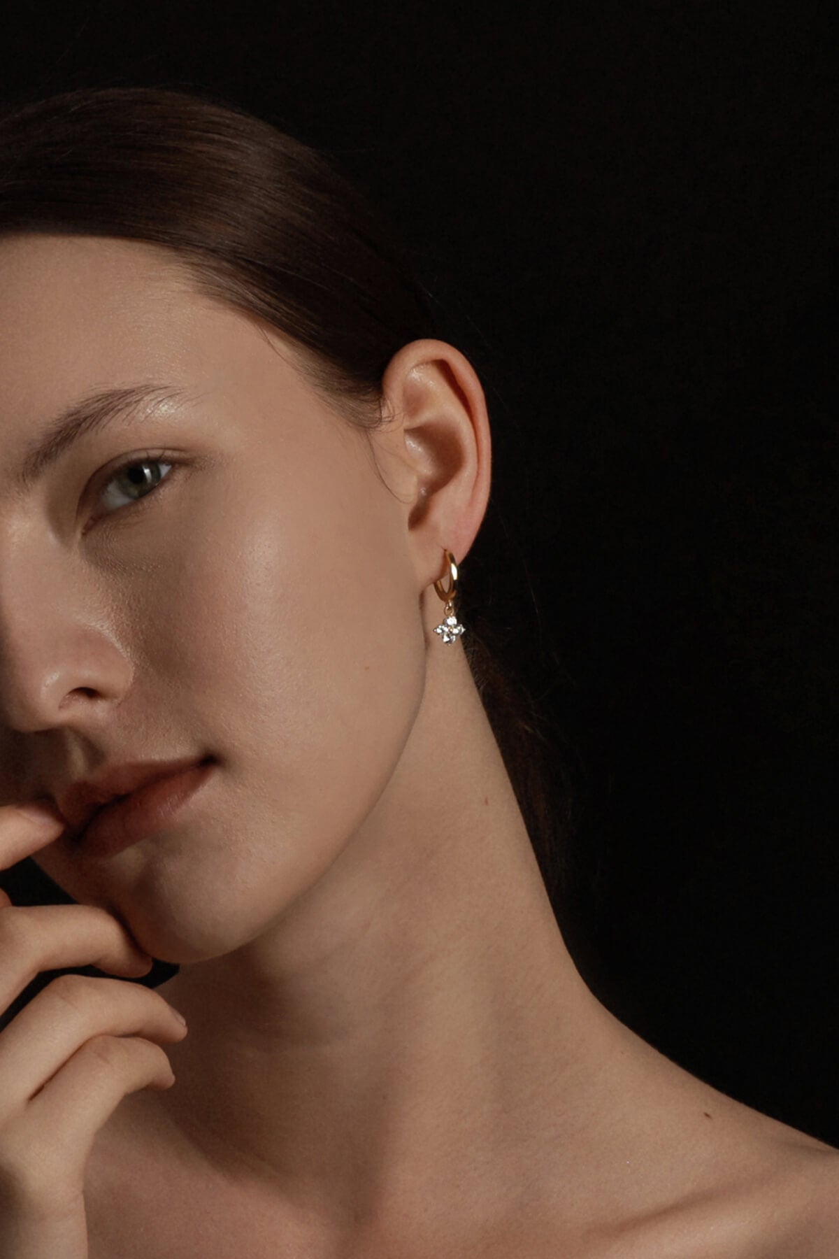Echo of Frosted Panes Earrings