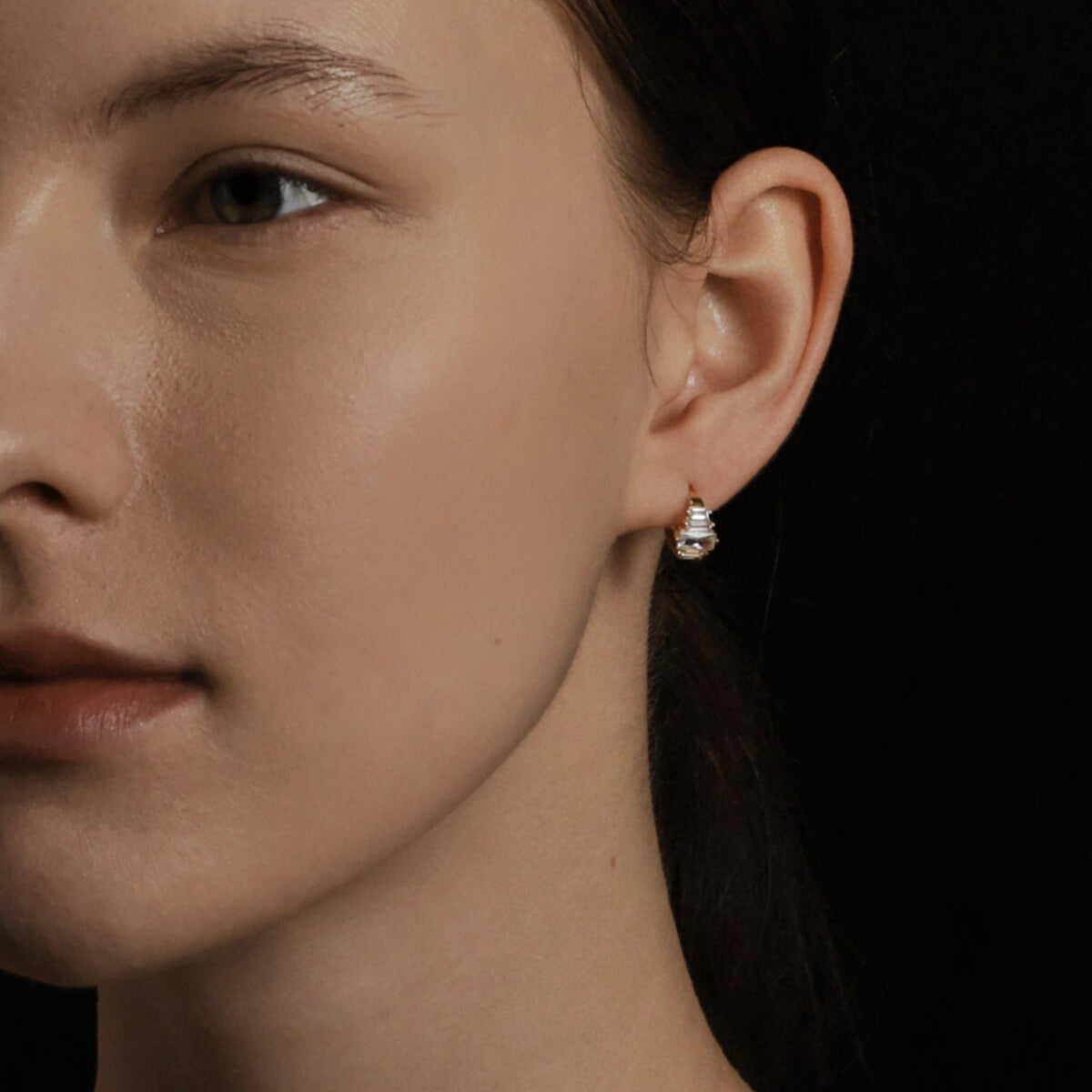 Echo of Checkered Light 
Earrings