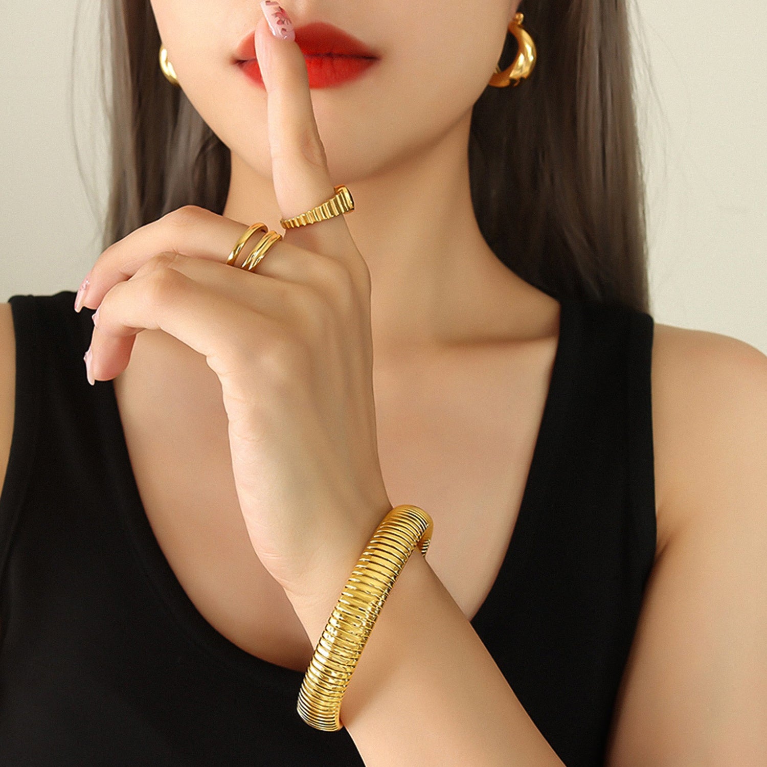 18k Yellow Gold