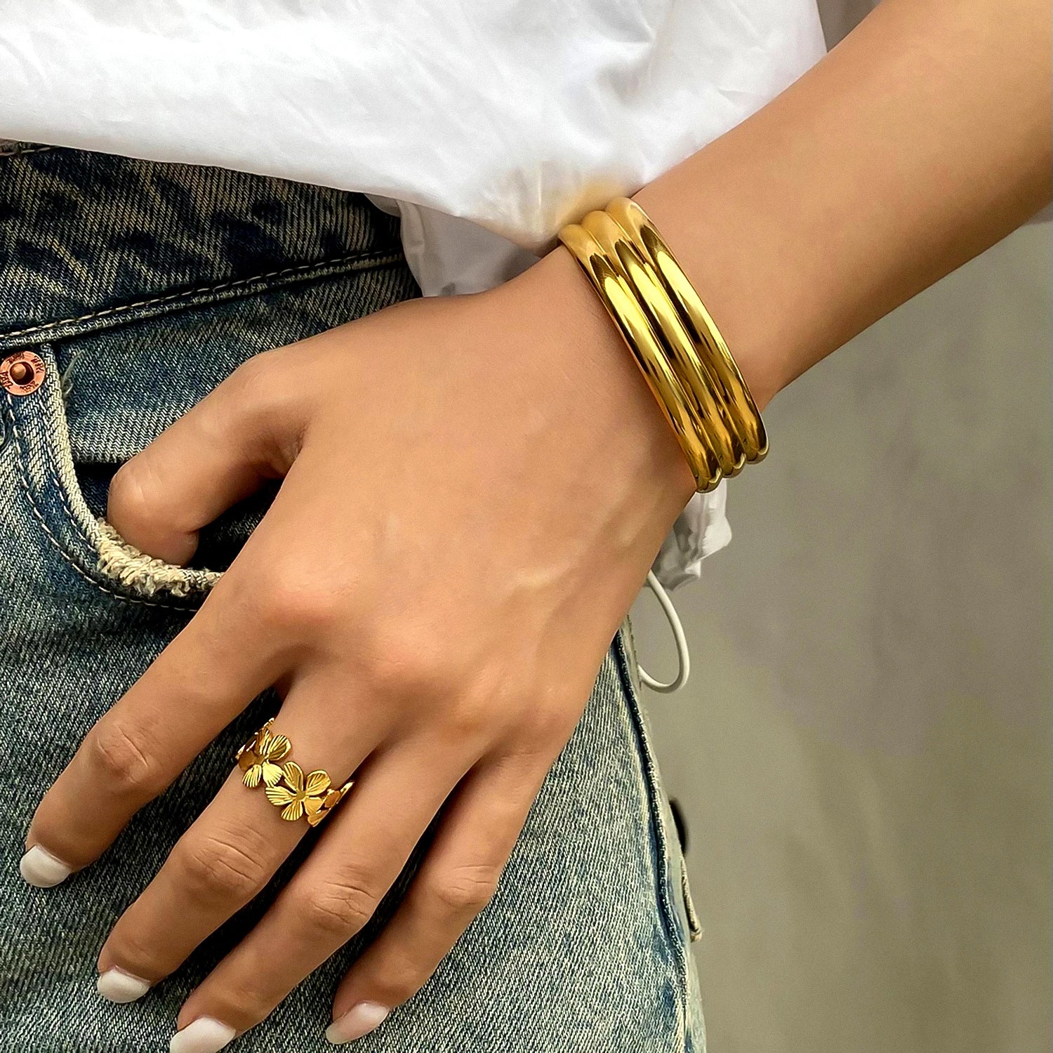 18k Yellow Gold