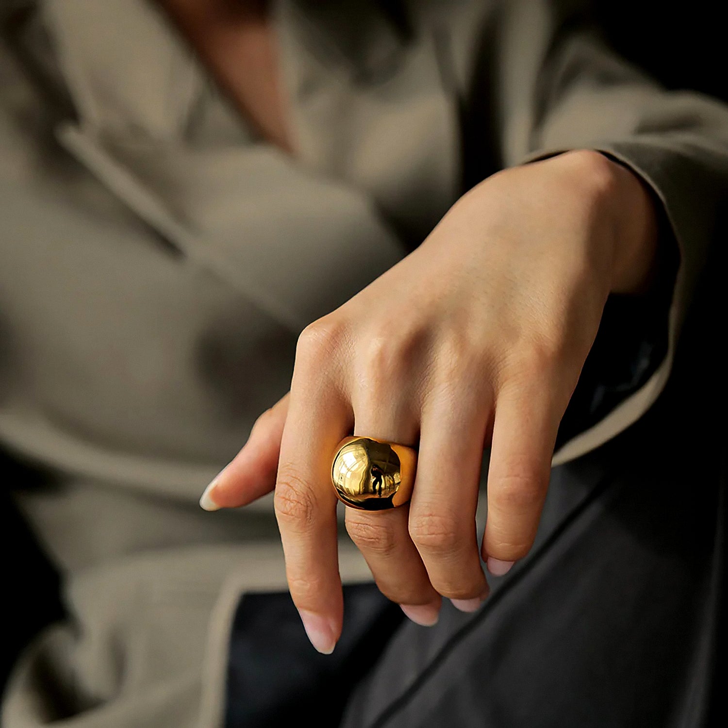 18k Yellow Gold