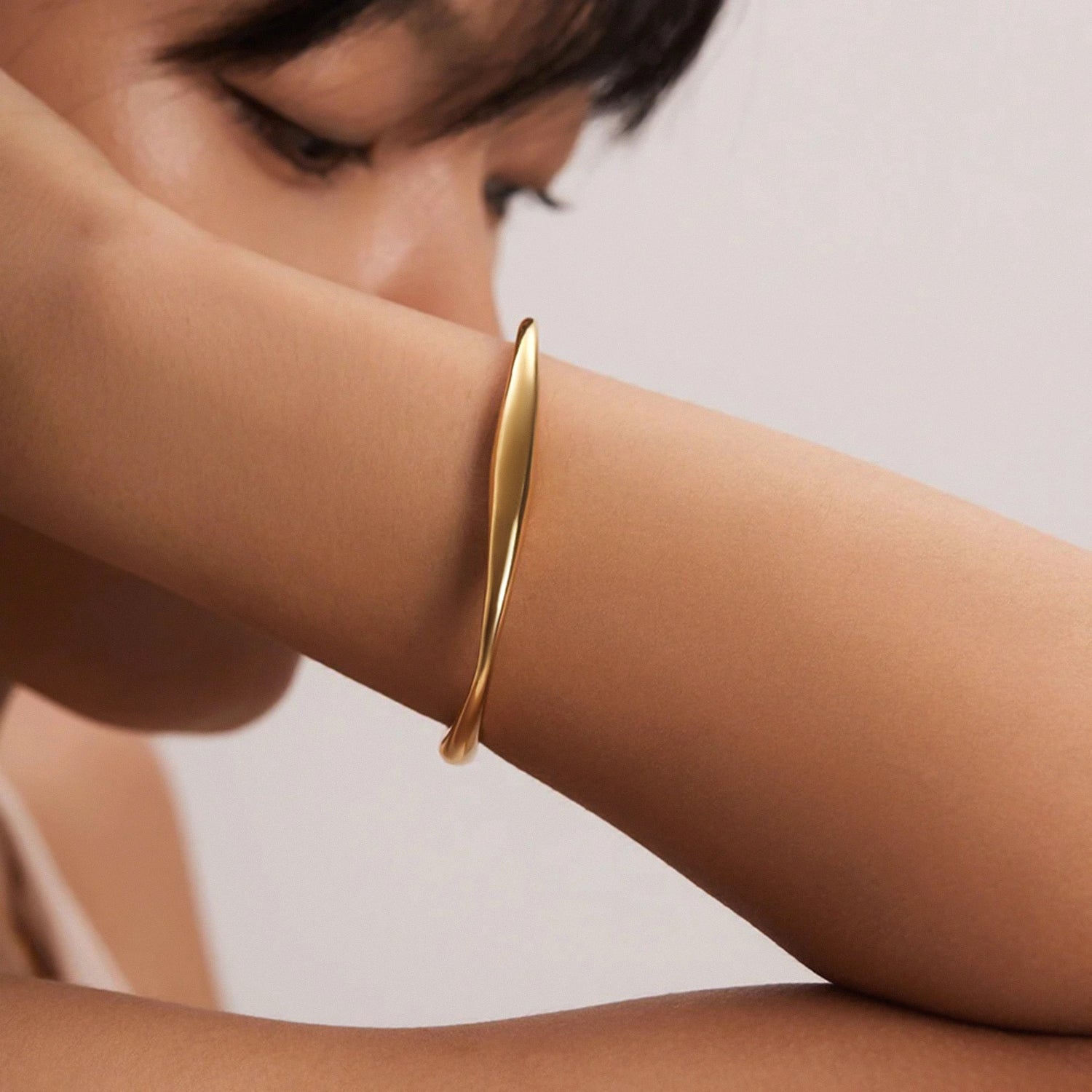 Melted Light Cuff