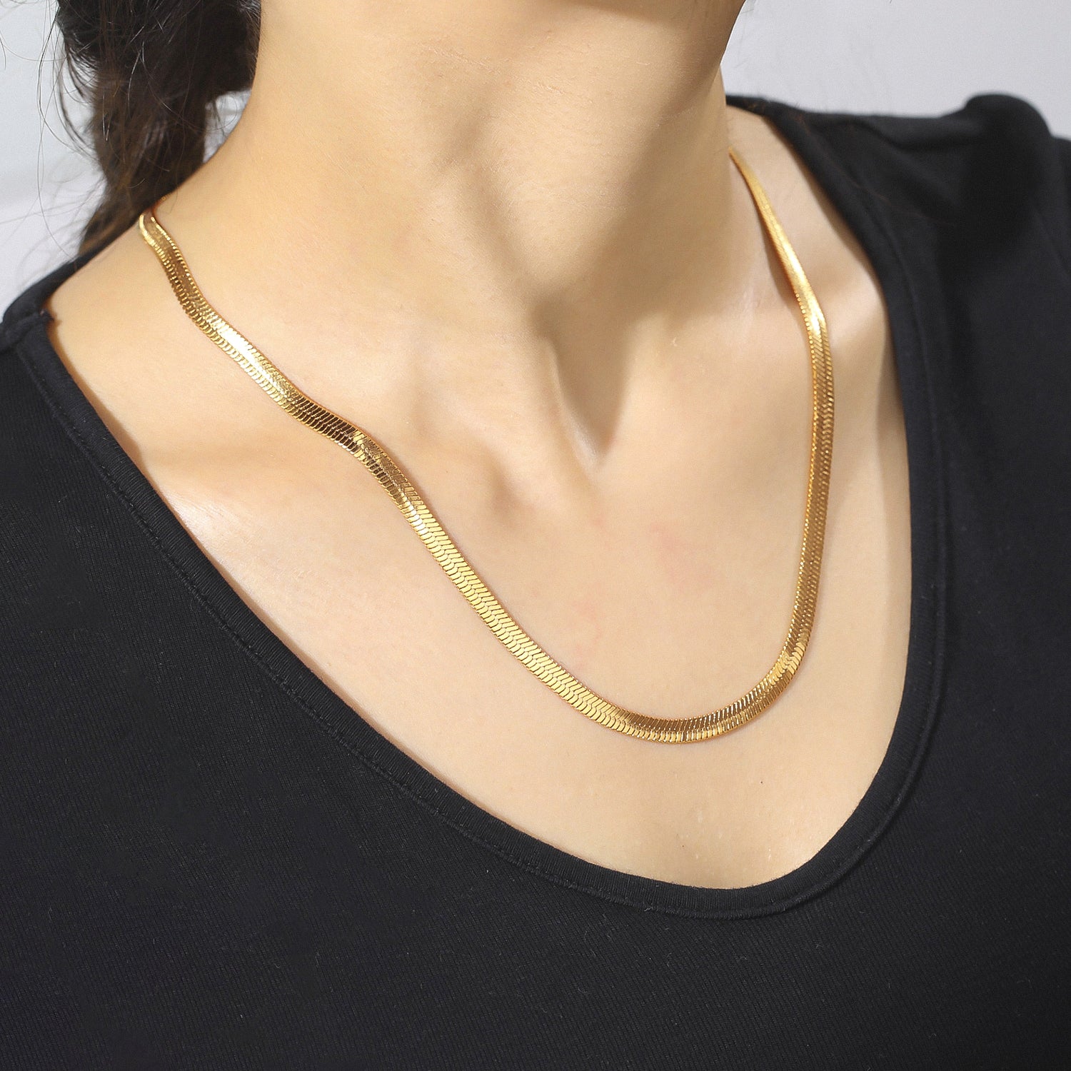 Golden Flow Classic Snake Chain
