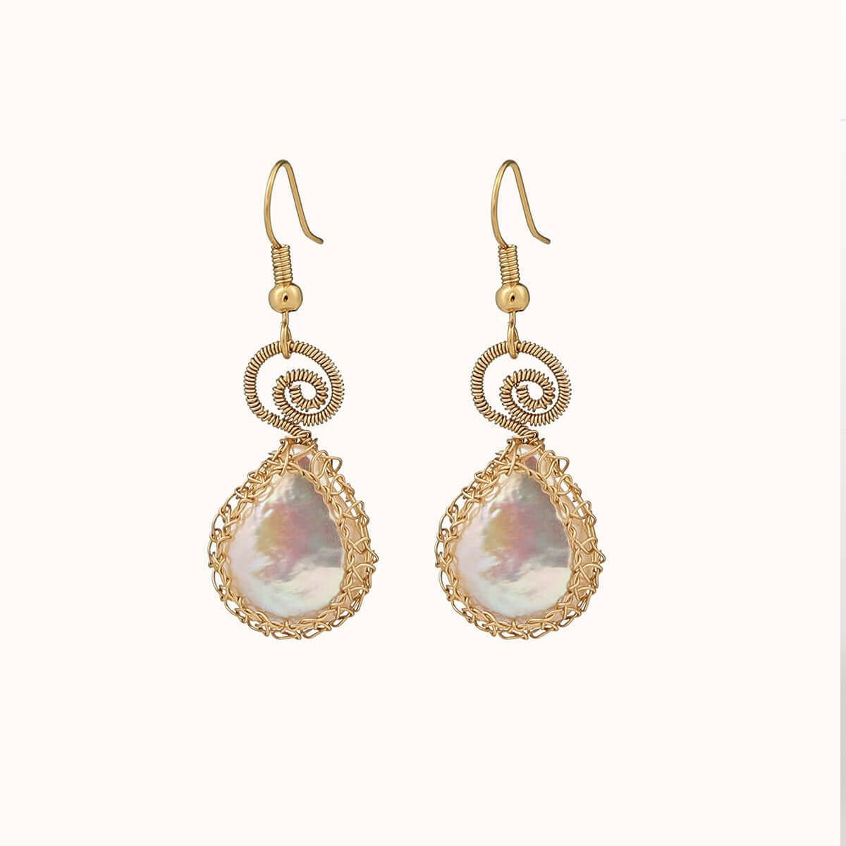 Echo of Lace Petals Earrings