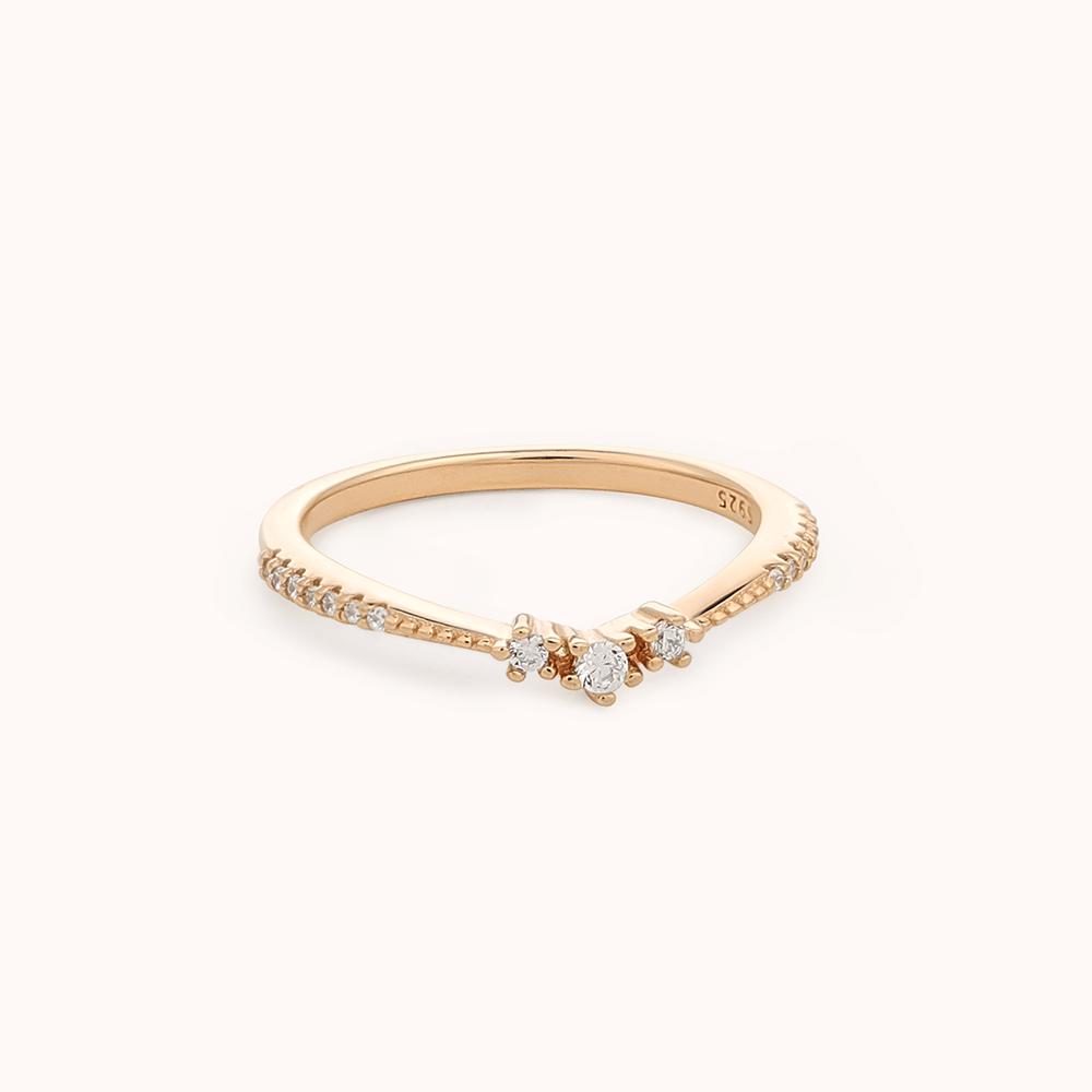 Trio Halo Ring
