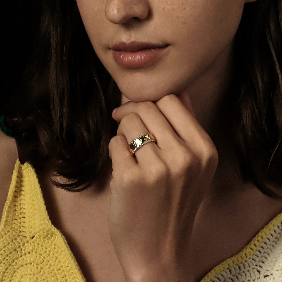 18k Yellow Gold