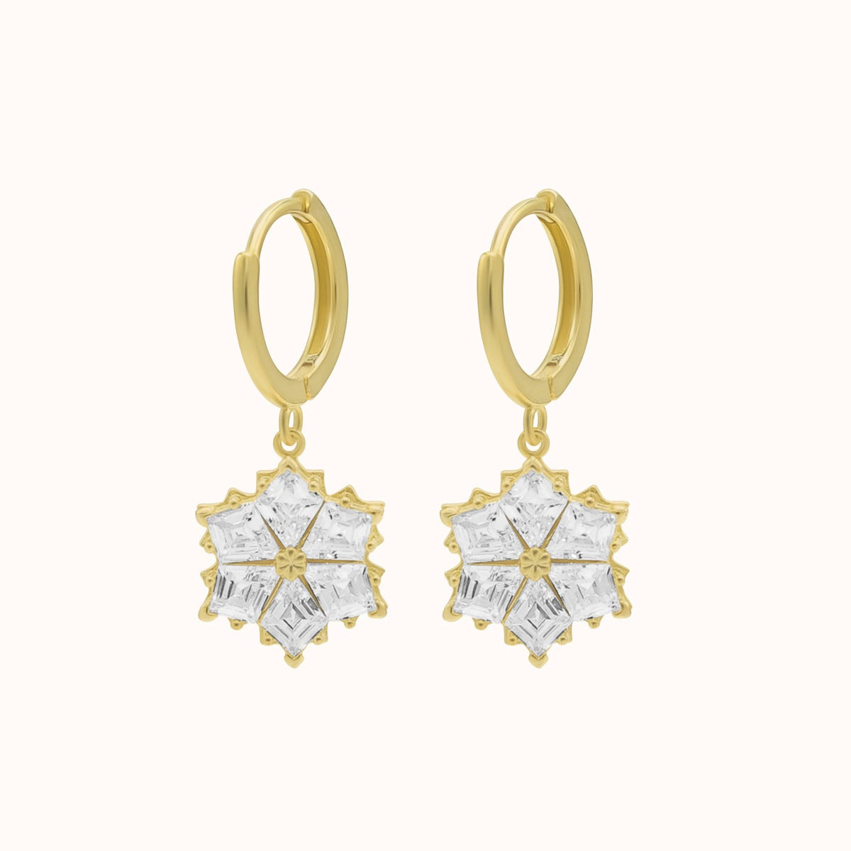 Echo of Starlit Glass Earrings