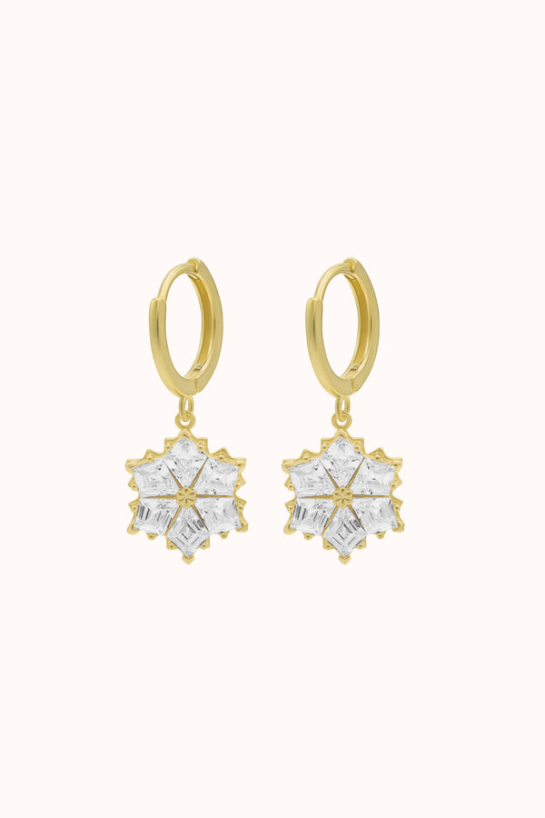 Echo of Starlit Glass Earrings