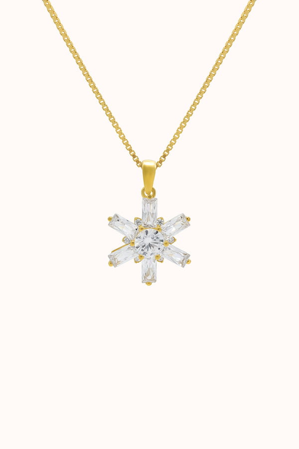 Echo of Crystalline Fractal Necklace